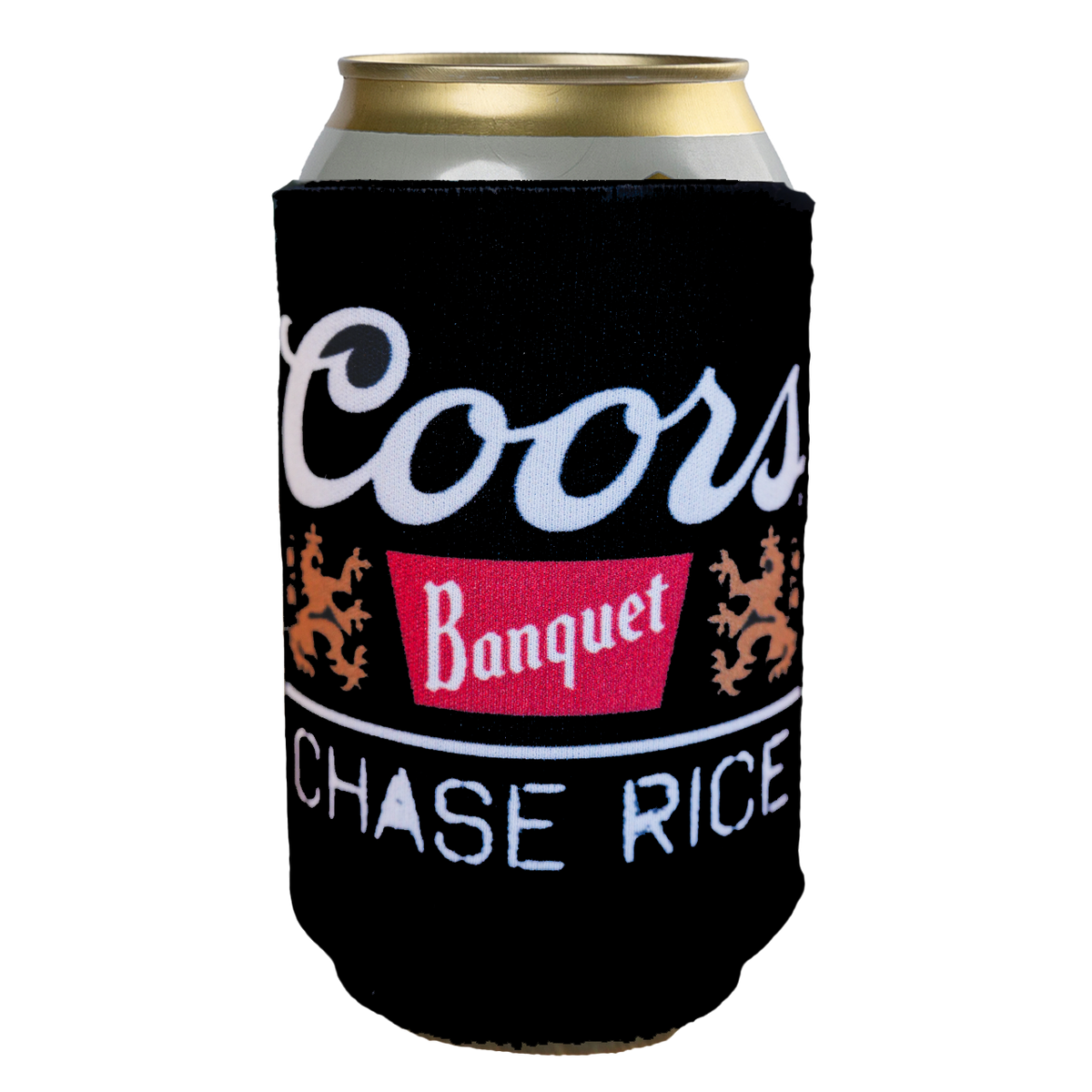 2023 Chase Rice CR X Coors Banquet Black Koozie