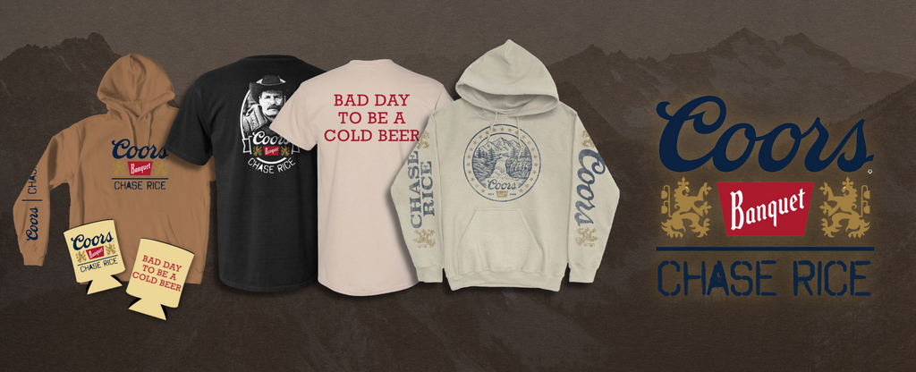 Chase Rice x Coors Banquet Collection | Chase Rice Official Merchandise