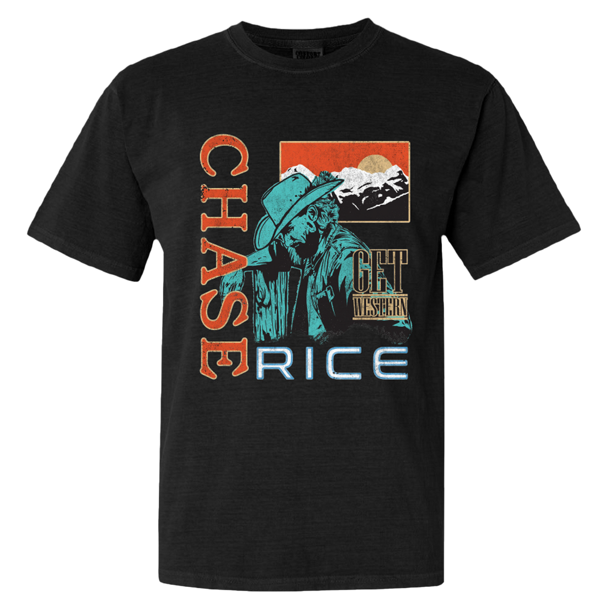 Josh Rice Merch Get Western Tee | Chase Rice Official Merchandise