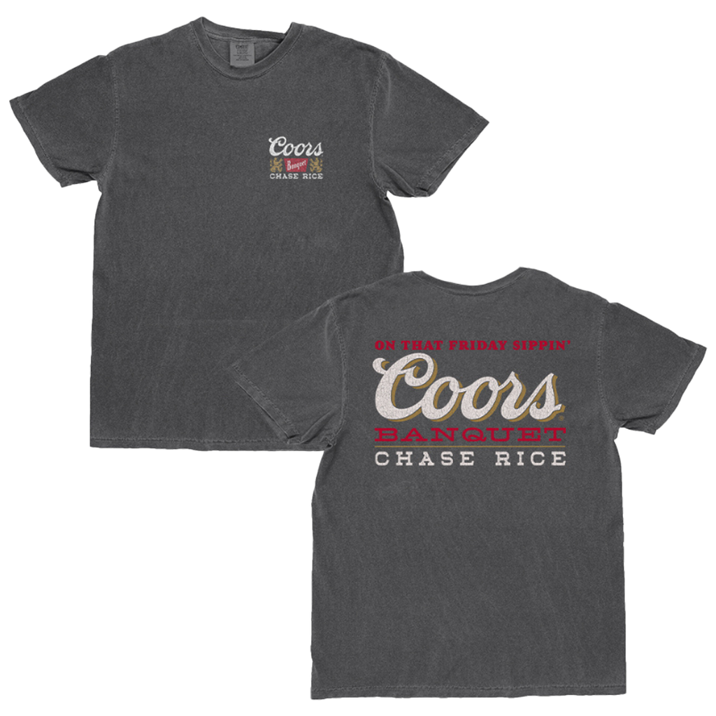 Coors Sippin' Tee | Chase Rice Official Merchandise